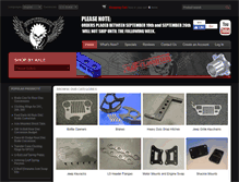 Tablet Screenshot of cutthroat4x4.com